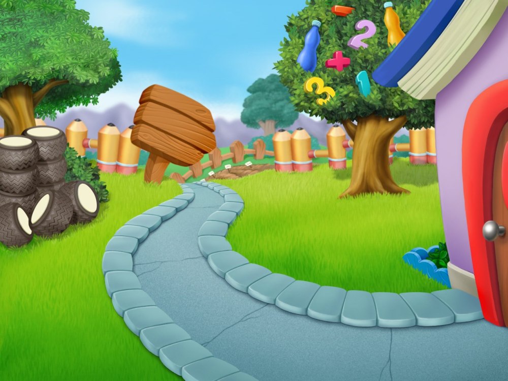Фон для детских игр