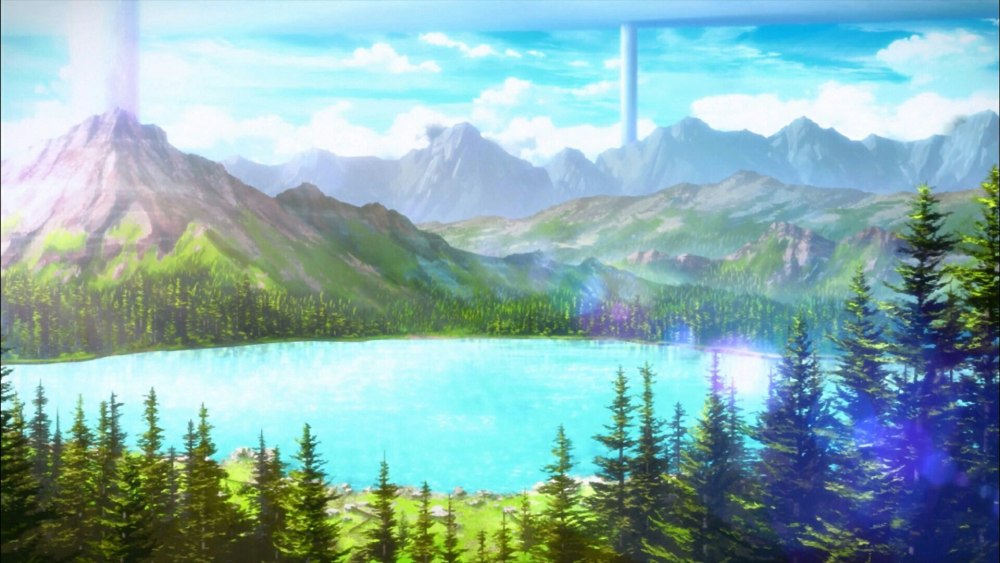 Sword Art online пейзажи