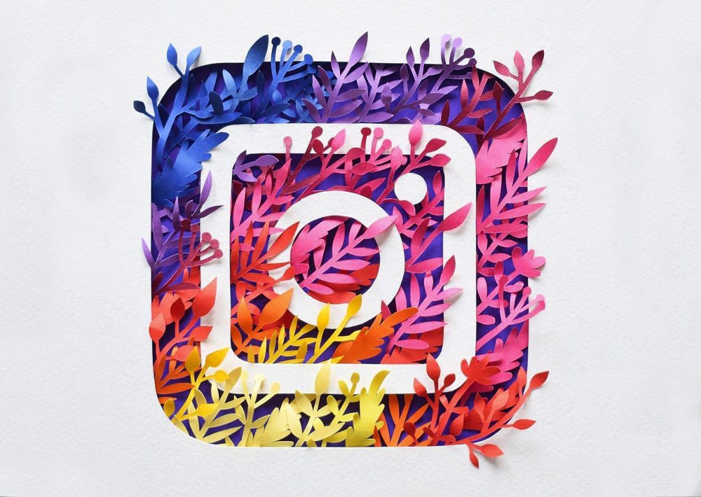 Креативный логотип для Инстаграм