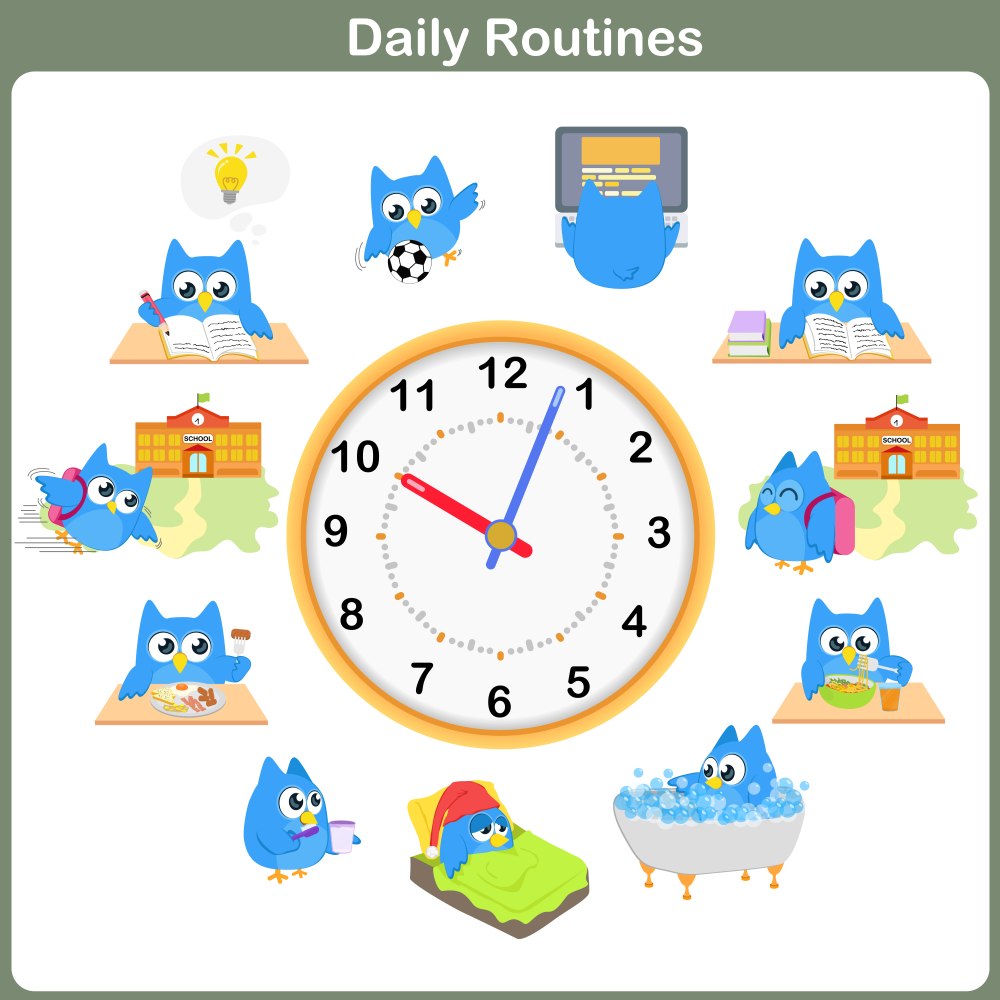 Daily Routine часы