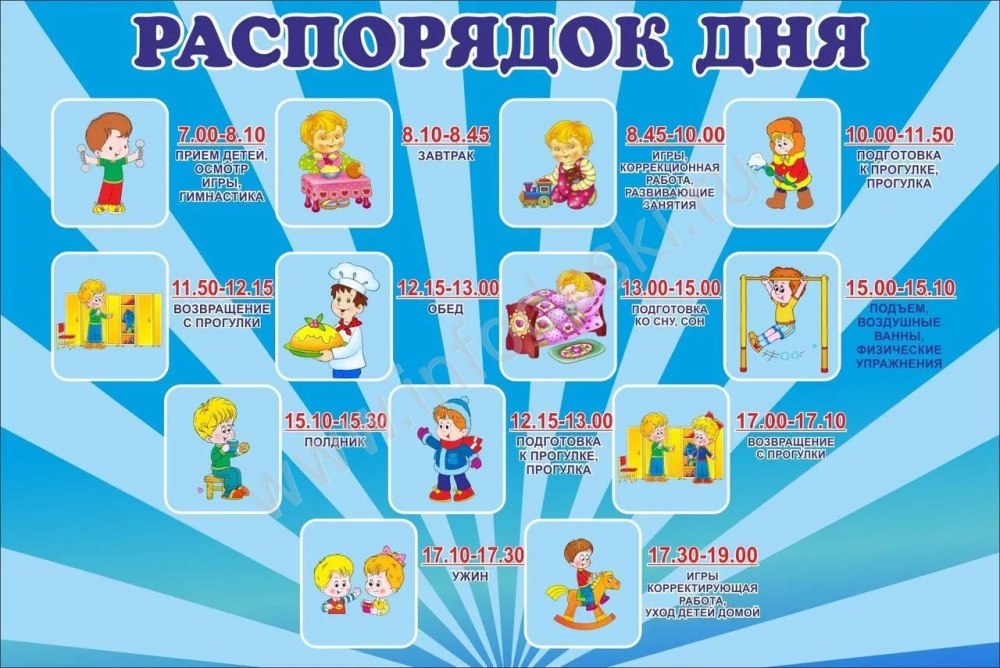 Соблюдение режима дня