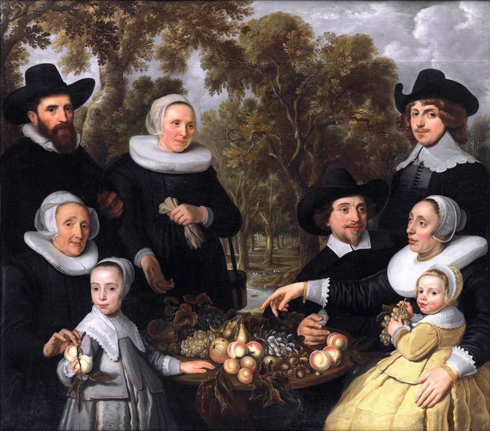 Эмиль Бэренцен семейный портрет