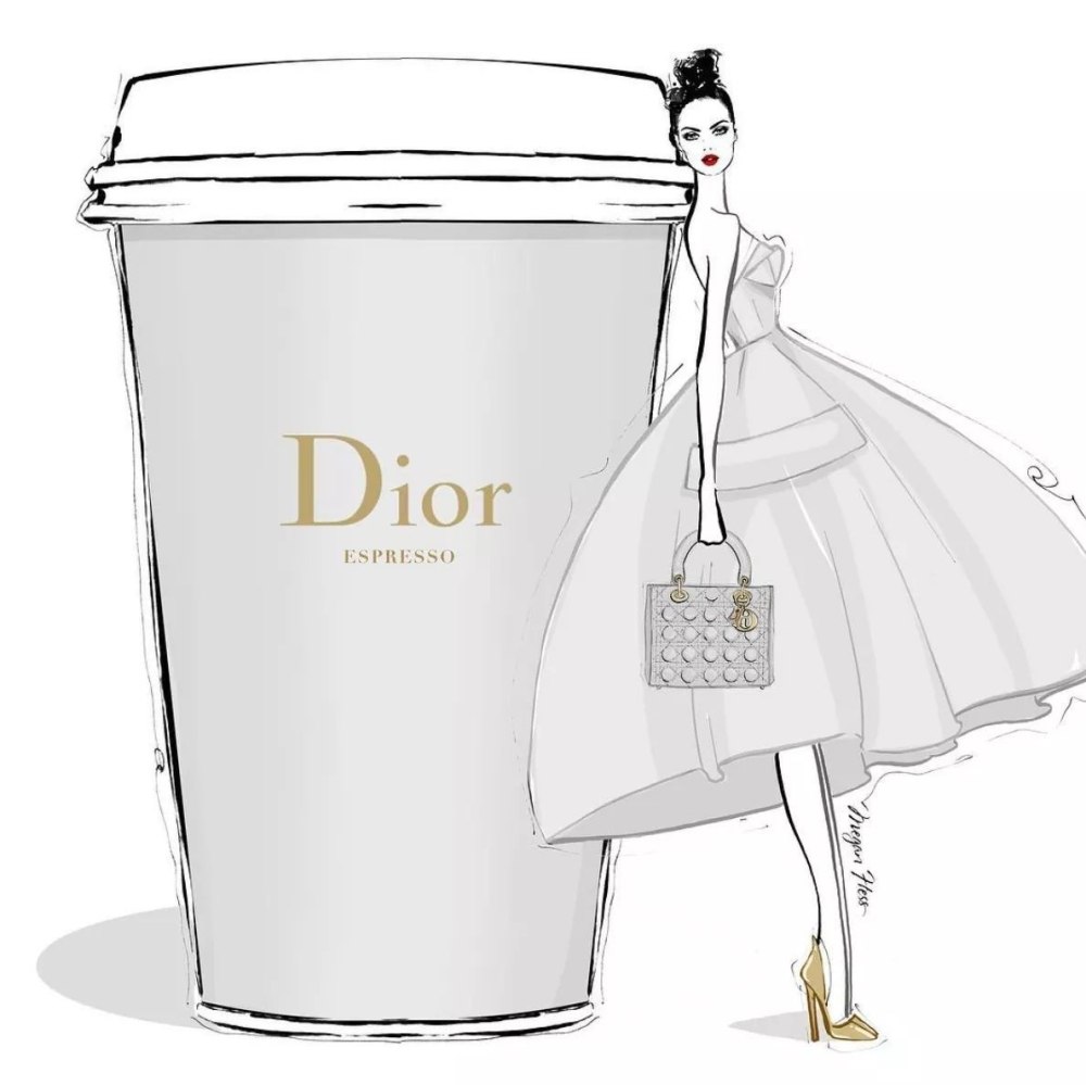 Dior рисунки