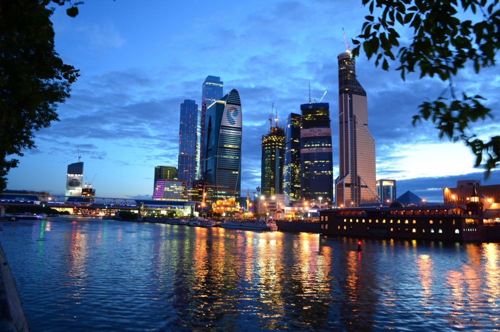 Башни Близнецы Москва Сити
