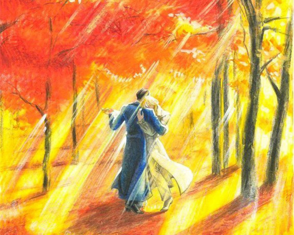 Осенний вальс картина