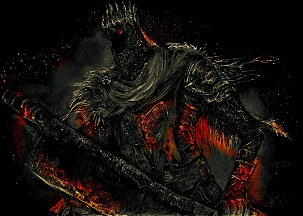 Гигант Йорм Dark Souls 3
