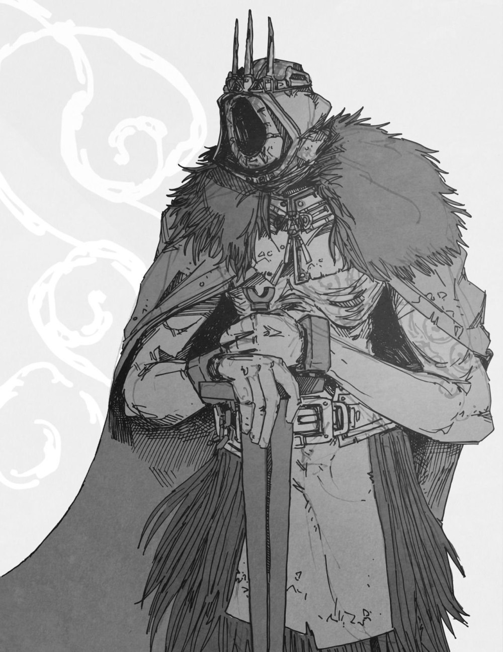 Повелитель гигантов Dark Souls 2 арт