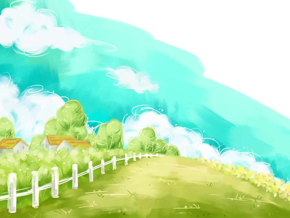 Детские фоны акварель