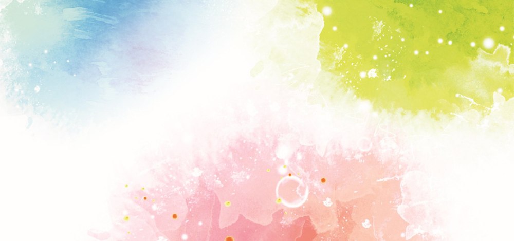 Летний фон акварель