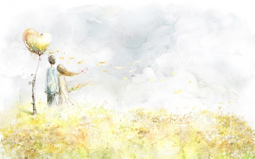 Нежные иллюстрации