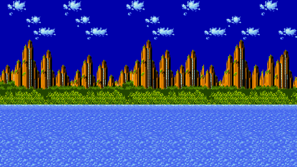 Sonic 2 фон