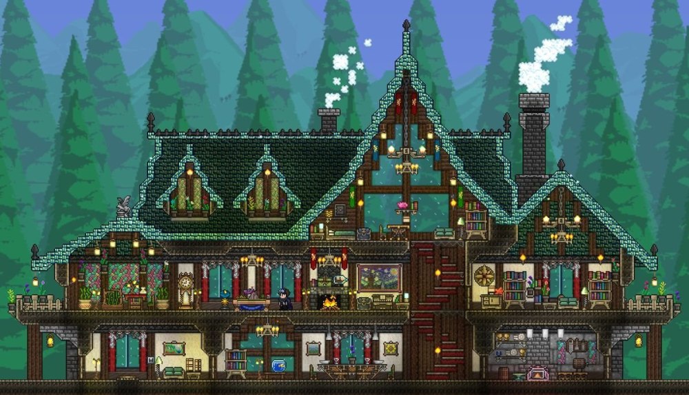 Terraria домики