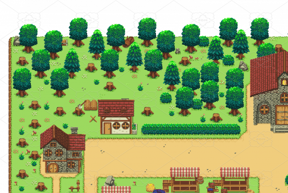 Pixel Art изометрия