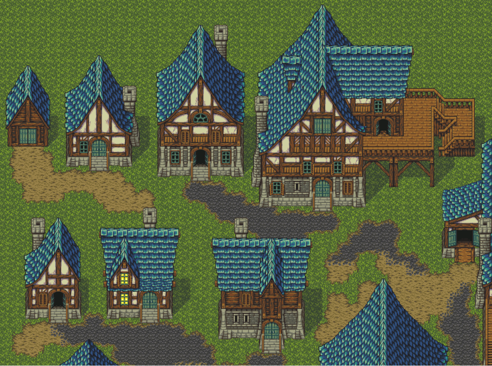 Tileset пиксель арт