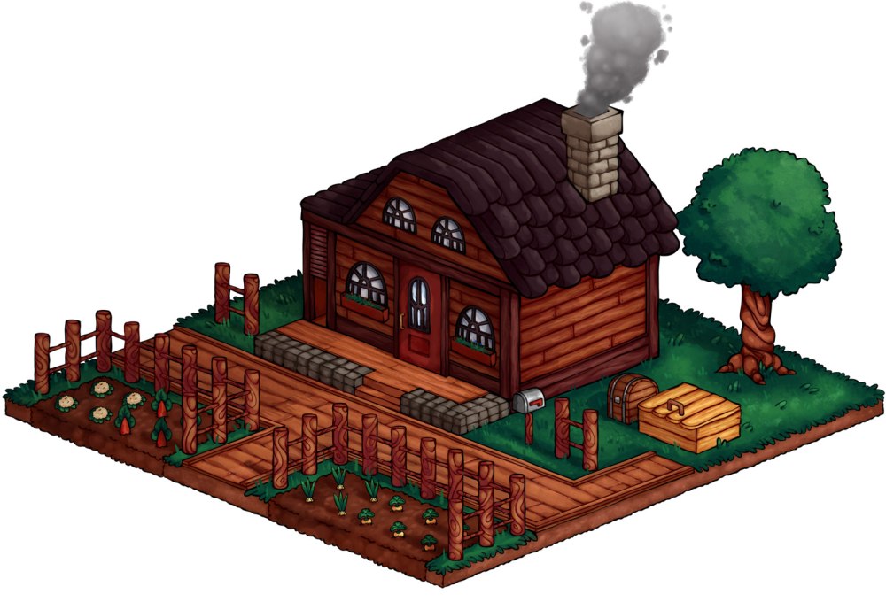 Stardew Valley пиксель арт