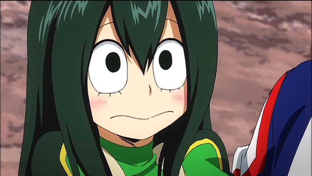 Моя геройская Академия лягушка