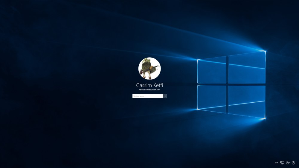 Экран блокировки Windows 10
