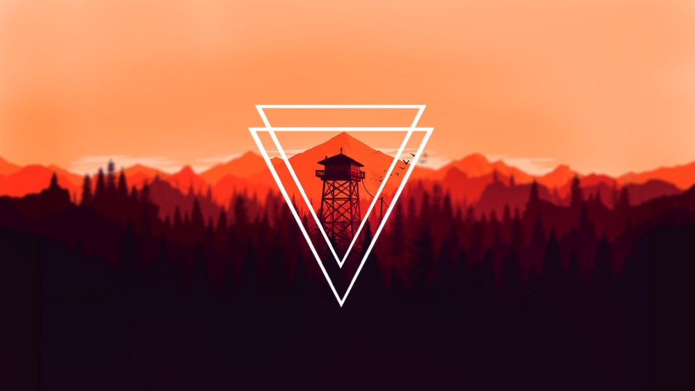 Фон для рабочего стола Firewatch