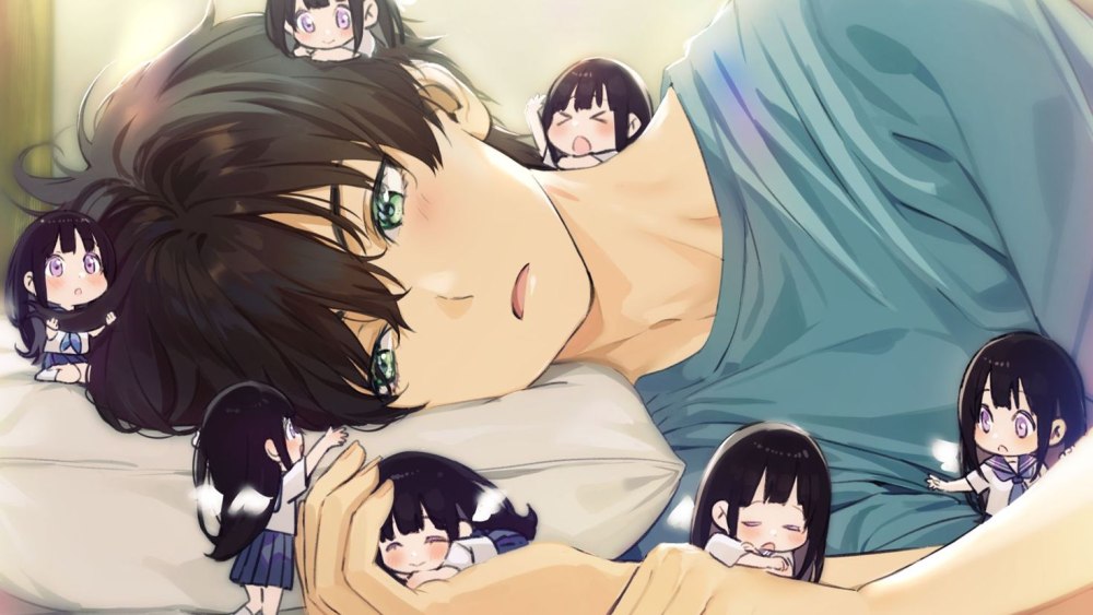Hyouka Chitanda x oreki аниме