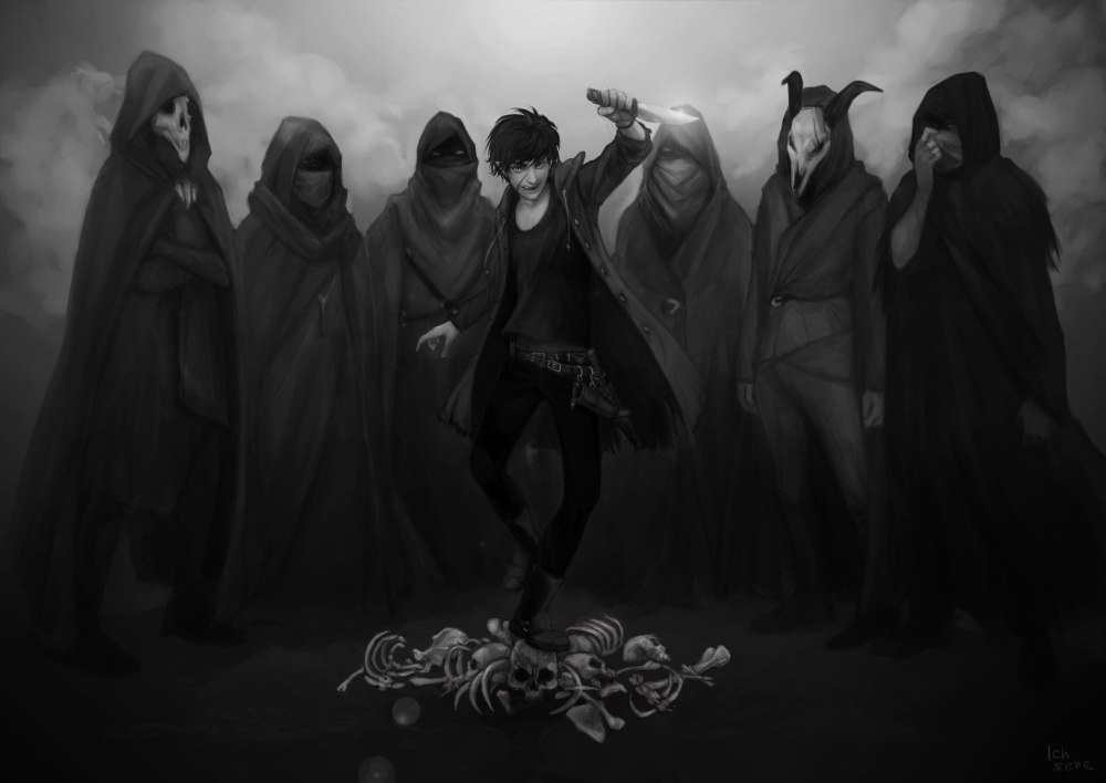 3 Человека в мантиях