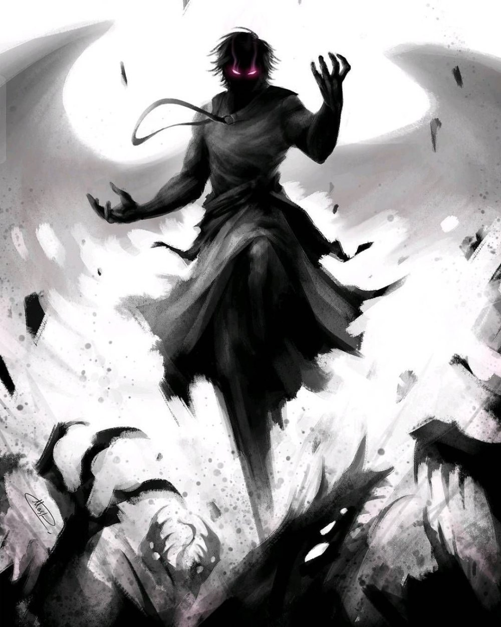 Демон мрака аниме