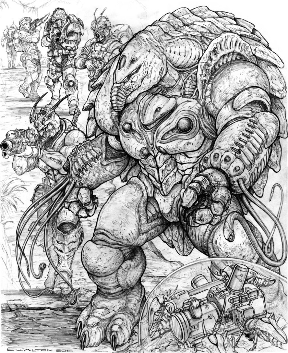 Biopunk Art город
