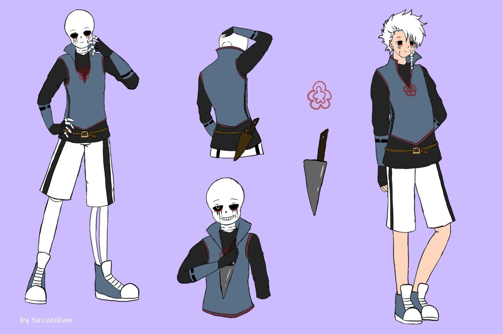 Cross Sans x Cross Chara