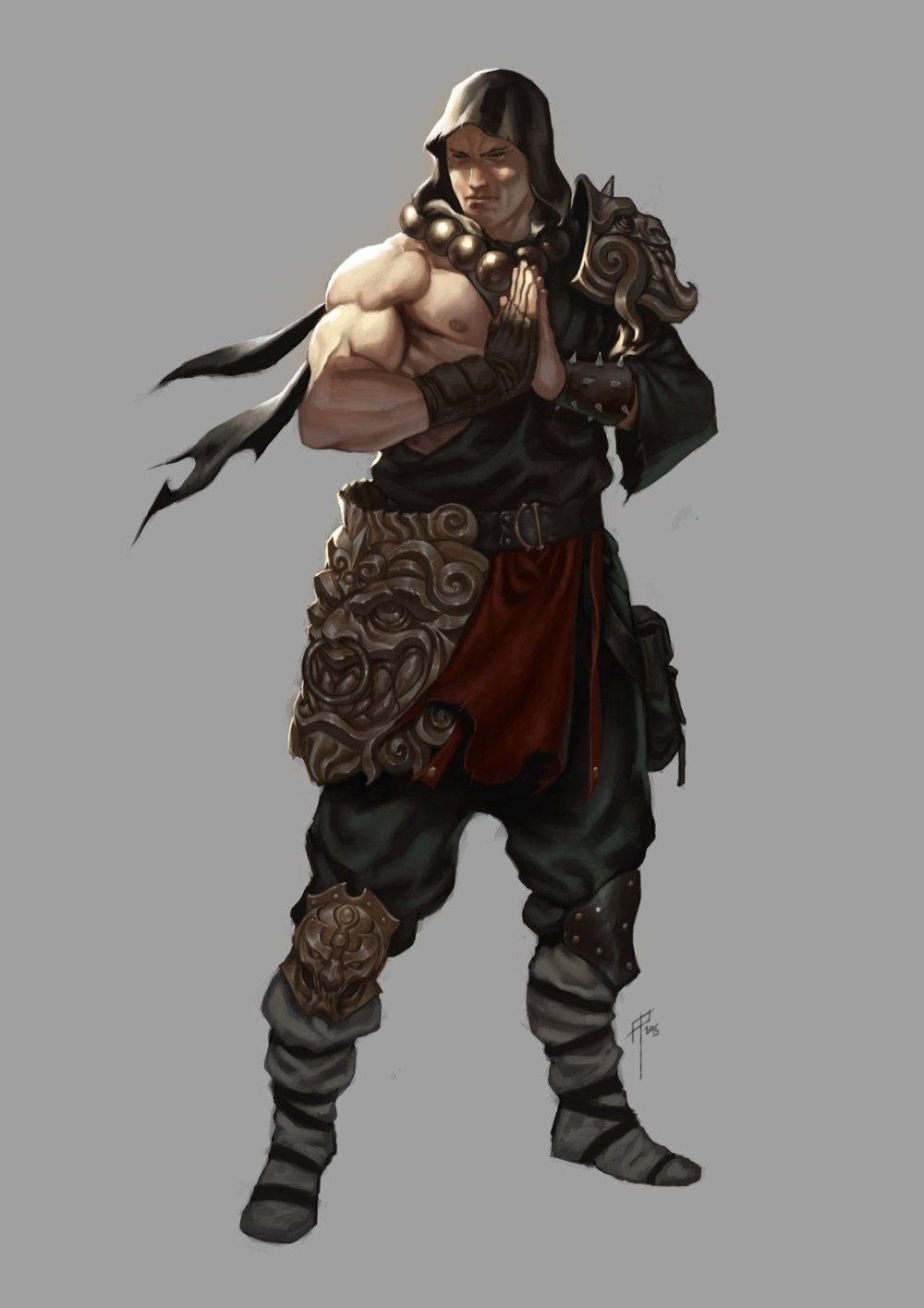 Монах DND