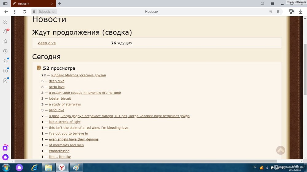 Фикбук книга фанфиков
