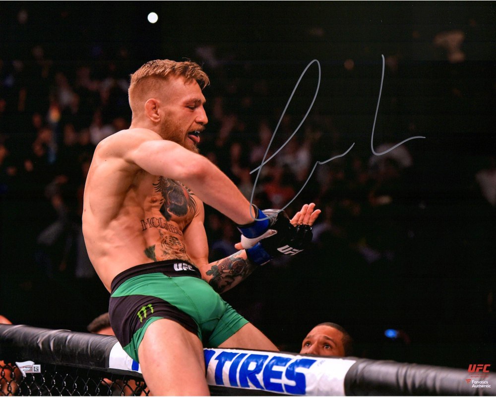 Постер UFC С автографом