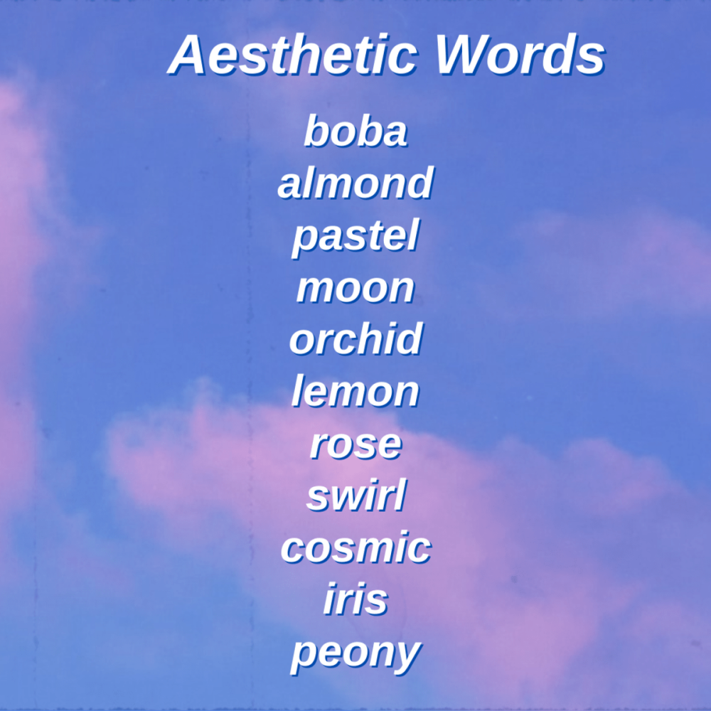 Aesthetic username