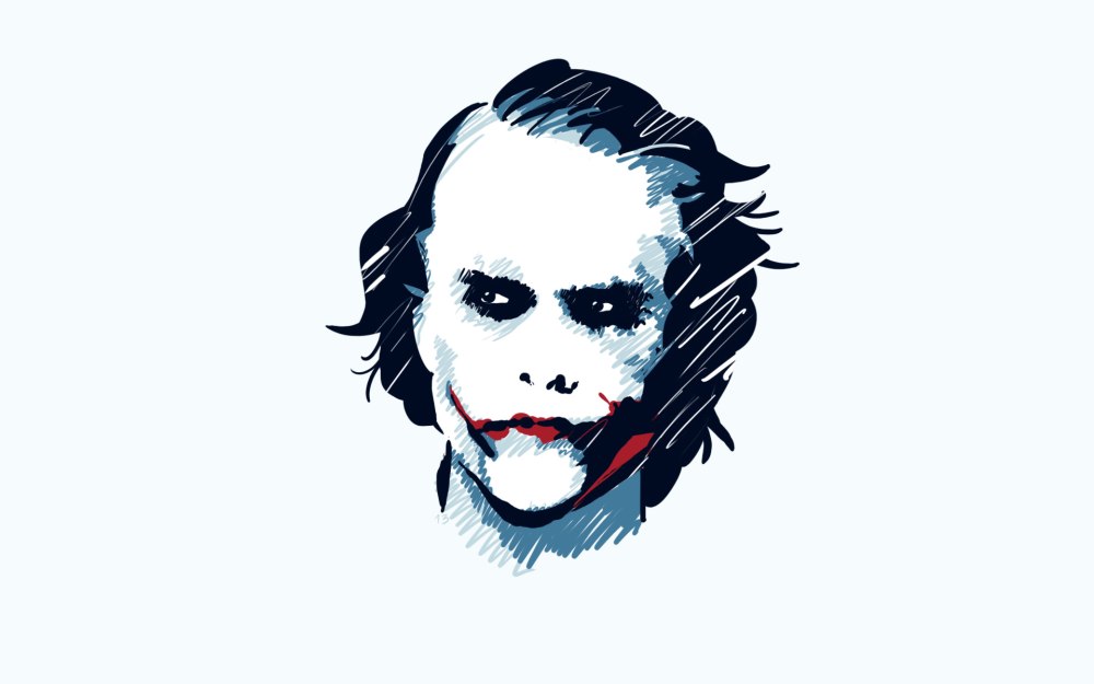 1920x1080 обои Джокер хит Леджер