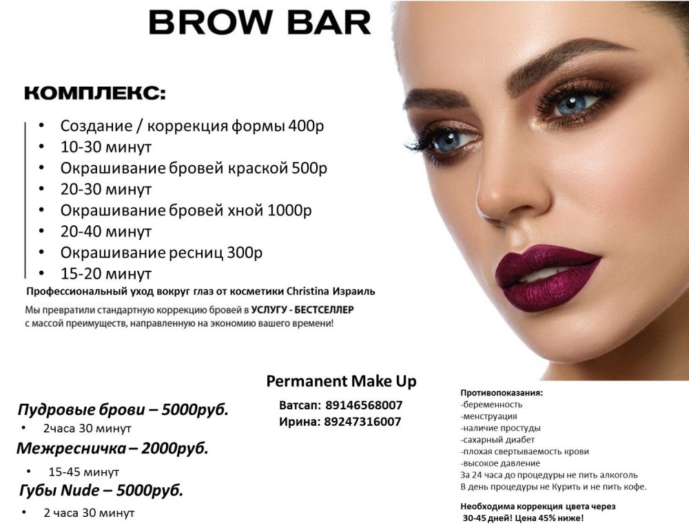 Картина для визажиста