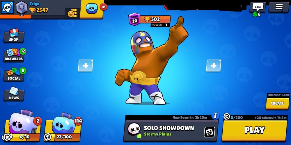 Brawl Stars Эль Примо арт