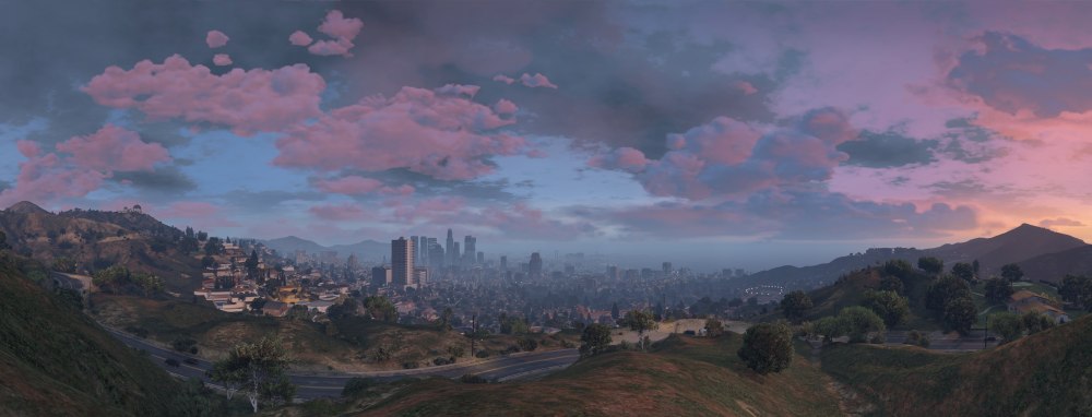 GTA 5 панорама