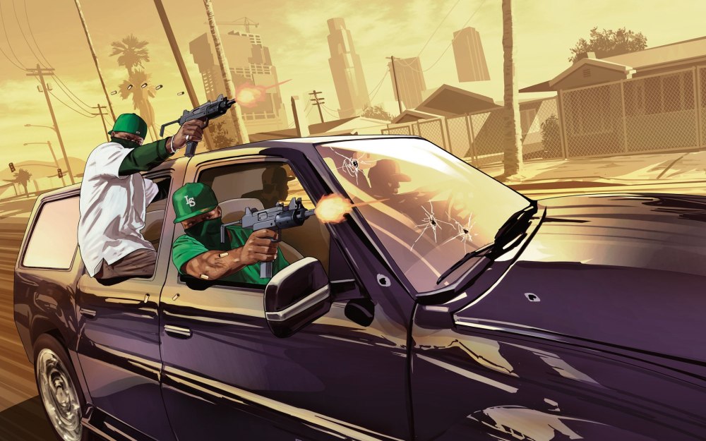 Grand Theft auto 5 Гроув стрит