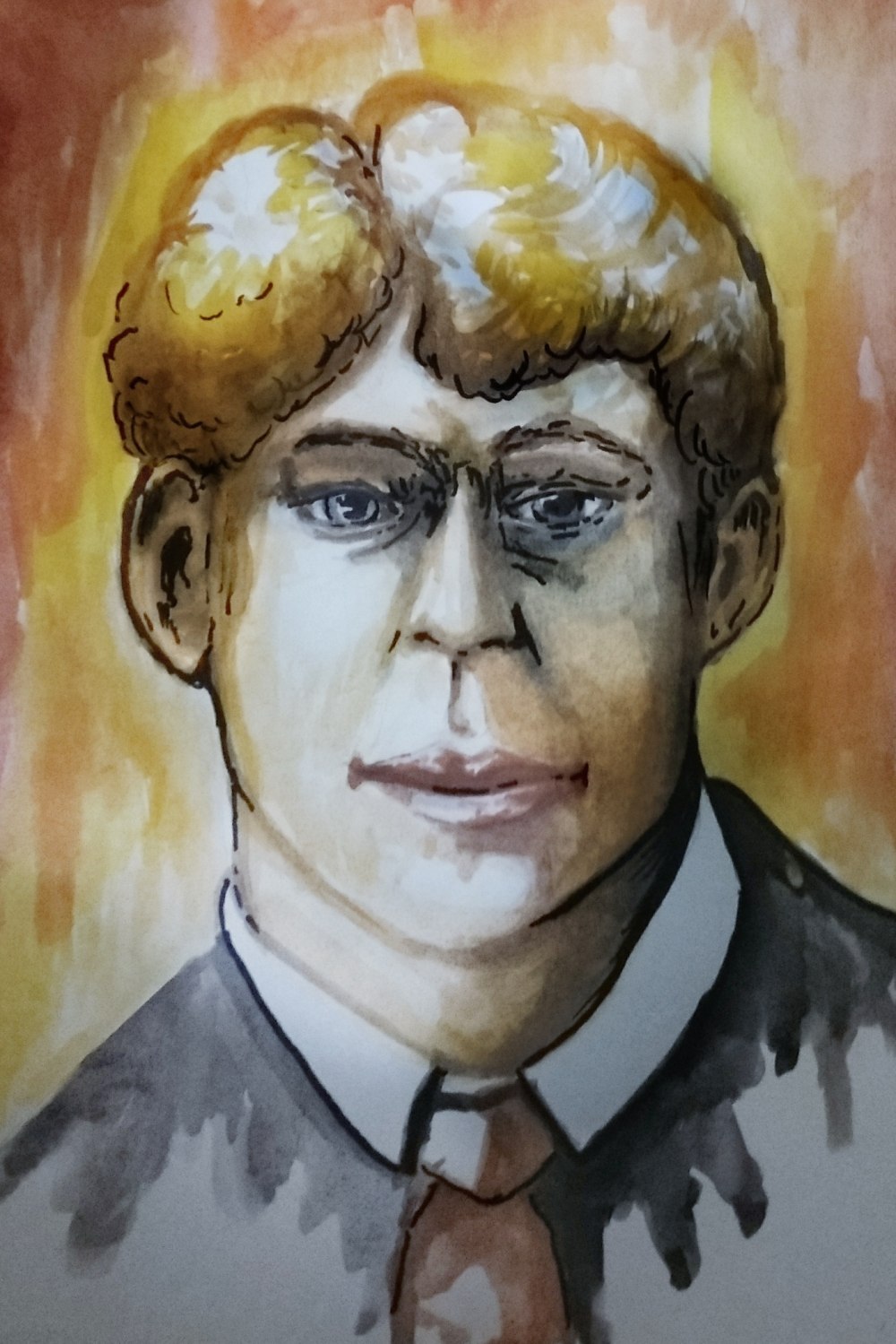 Портрет Сергея Александровича Есенина
