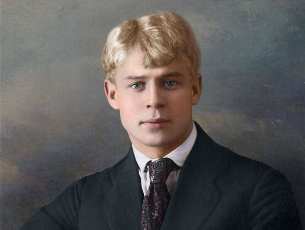 Сергей Есенин портрет рисунок