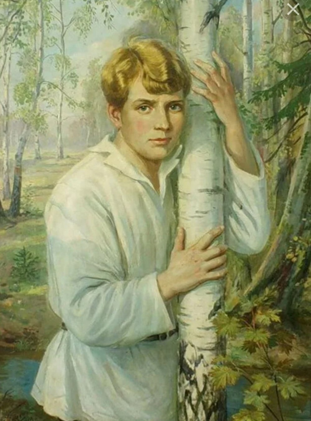 Есенин портрет