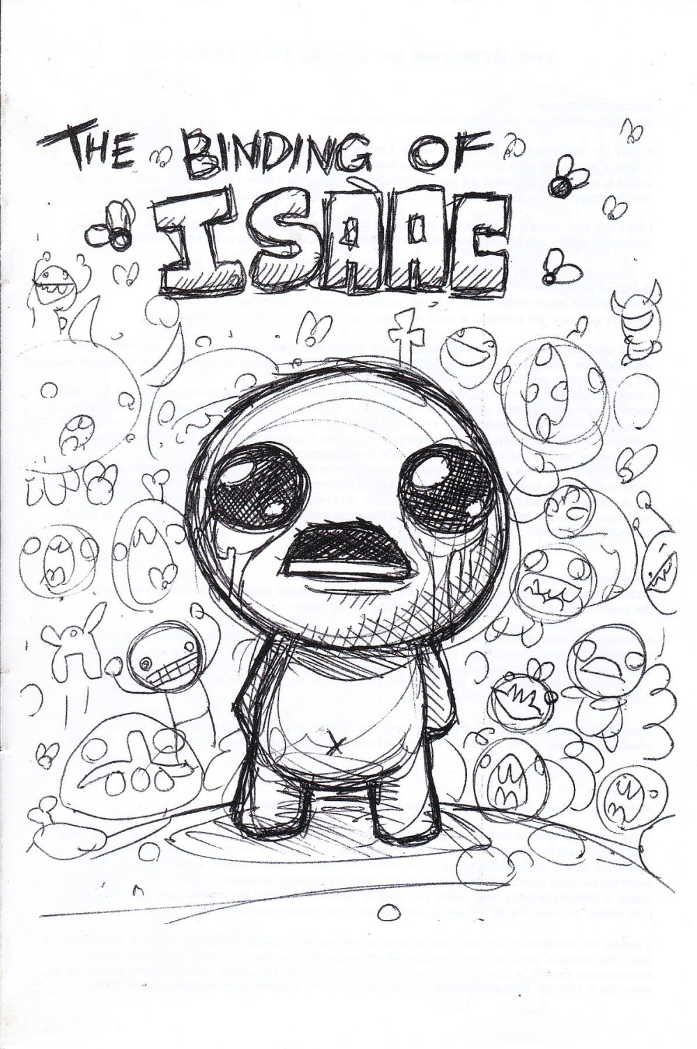 The Binding of Isaac рисунки