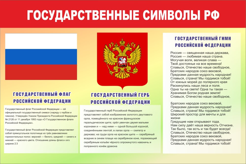 Государственные символы России