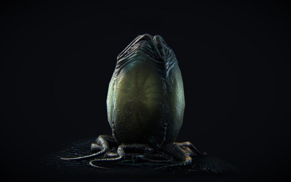 Пасхальные яйца на черном фоне