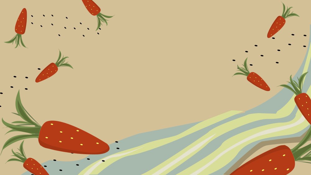 Фон морковки