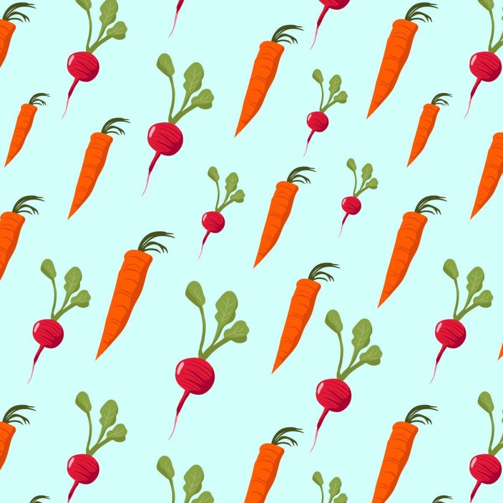 Фон морковки
