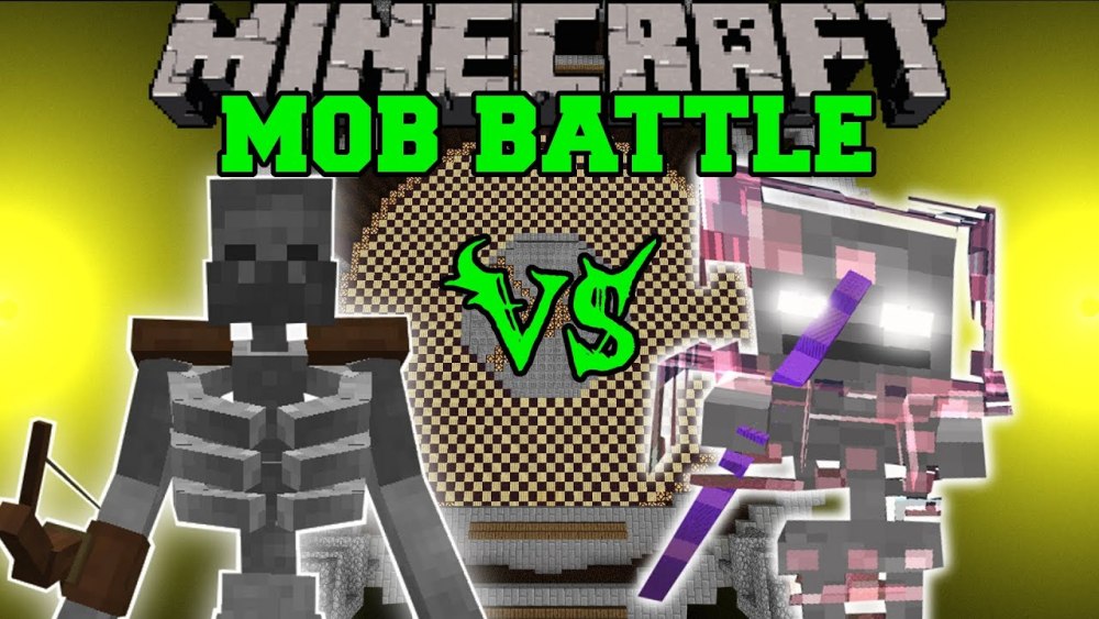 Майнкрафт Mob Battle