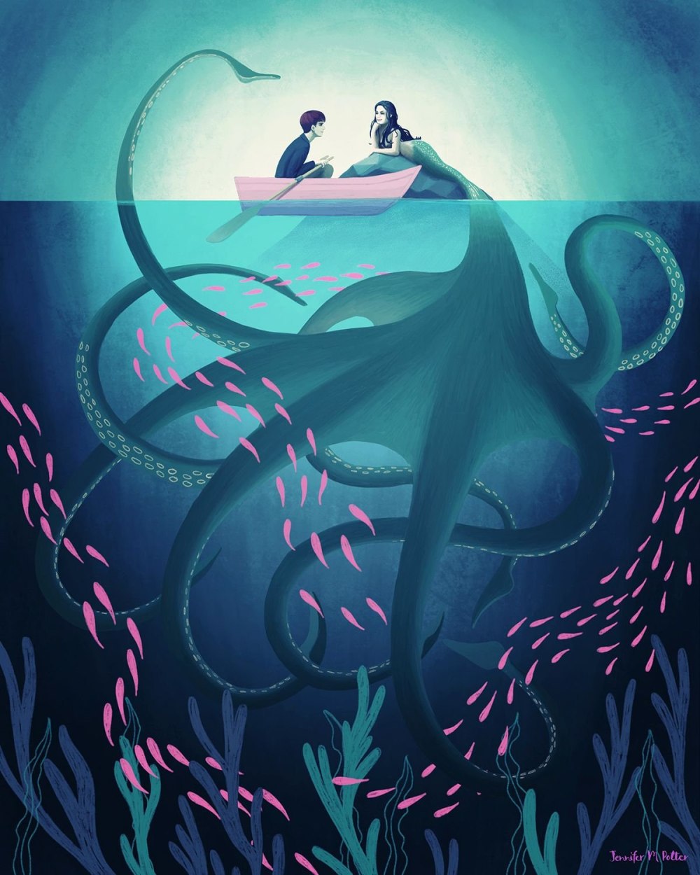 Эбигейл tentacles осьминог