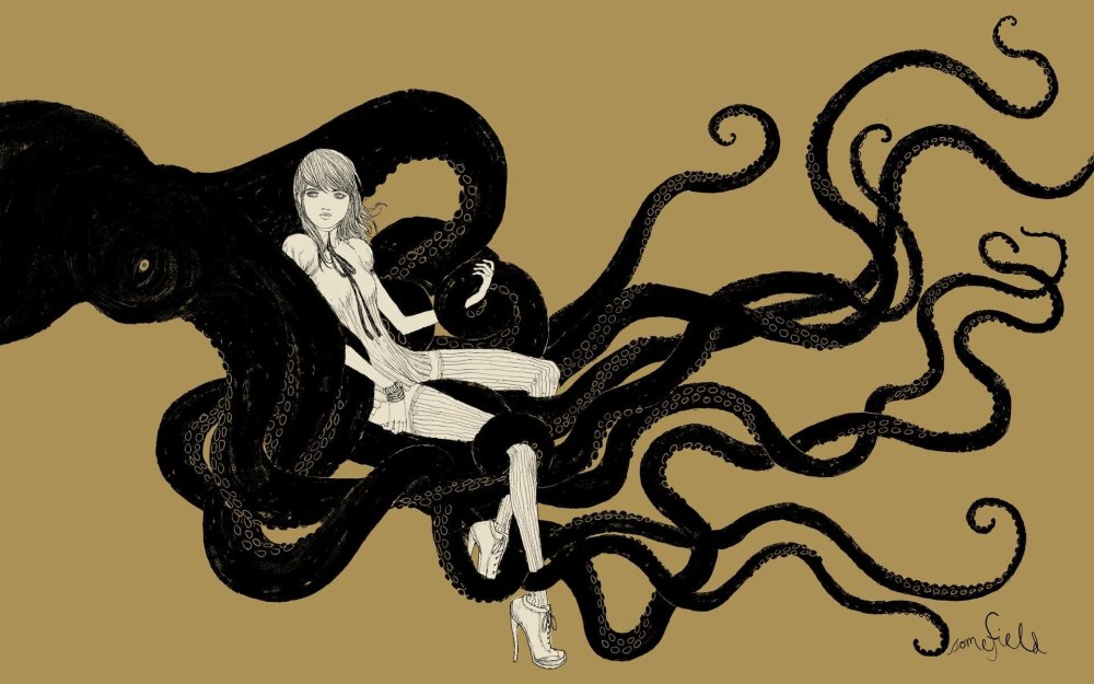 Эбигейл Fate tentacles осьминог