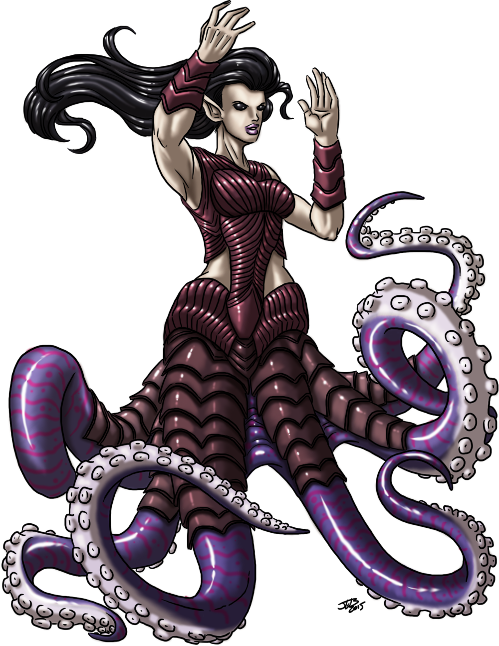 Monster girl Кракен