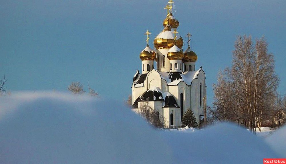 Храм Серафима Саровского зима