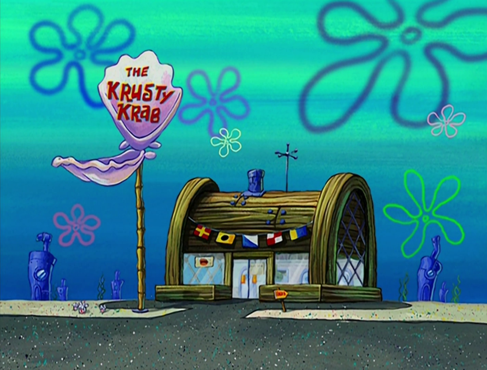 Спанч Боб КРАСТИ Крабс и планктон. КРАСТИ Крабс и чам бакет. Ресторан КРАСТИ Крабс из Спанч Боба. Krusty Krab планктон.